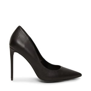 STEVE MADDEN VALA BLACK LEATHER